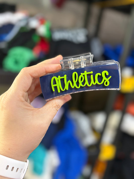 Athletics claw clip in stock ￼