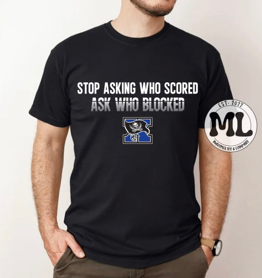 Stop asking who scored - Ask who blocked - Xenia