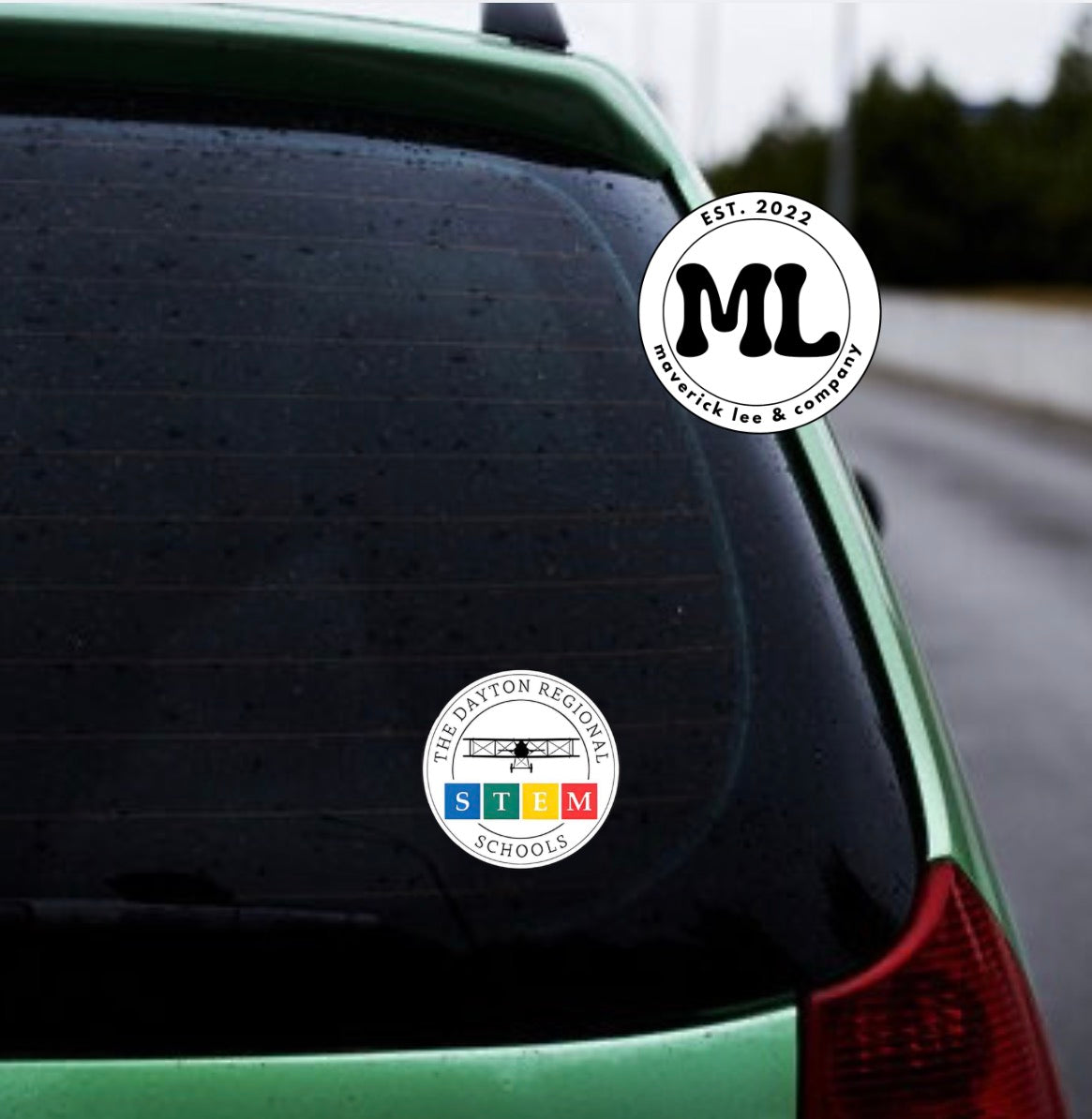 The Dayton regional stem decal 6” – UVDTF sticker