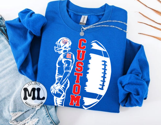 Greeneview football custom