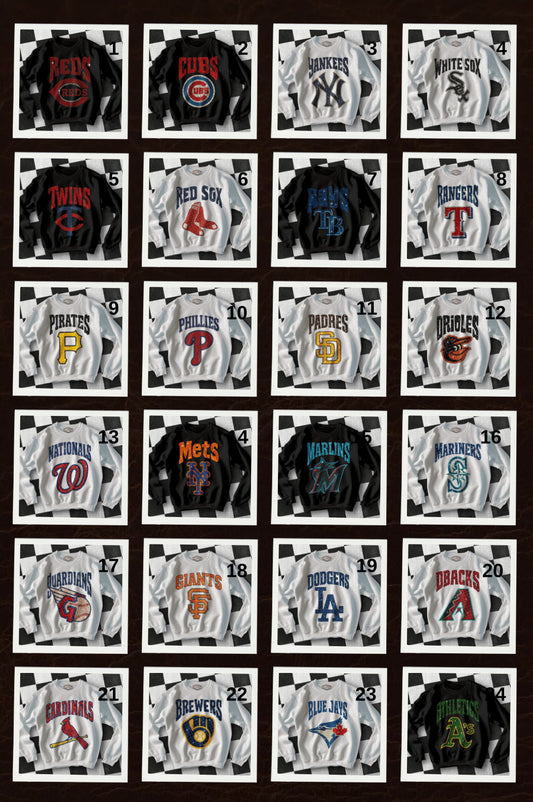 Glitzy baseball collection