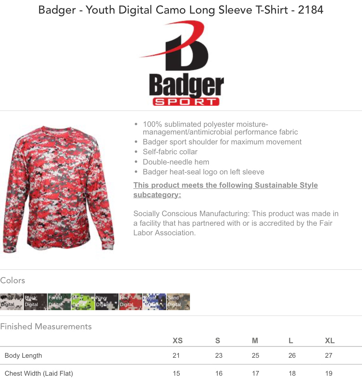 Greene county shooting sports long sleeve digital camo