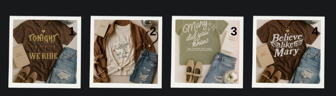 Believe like Mary collection