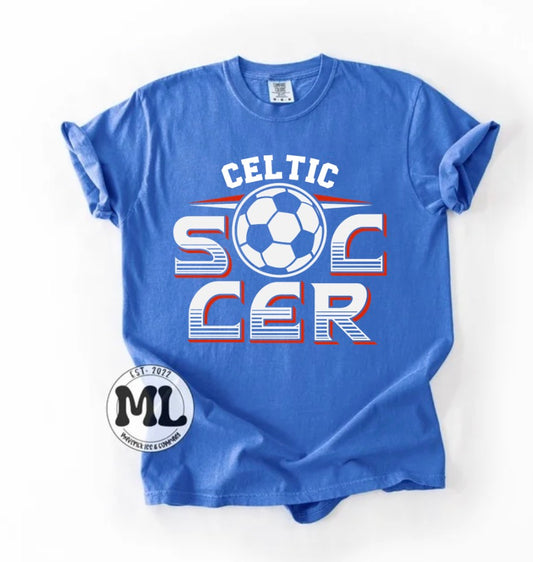 Celtic Soccer - retro lines