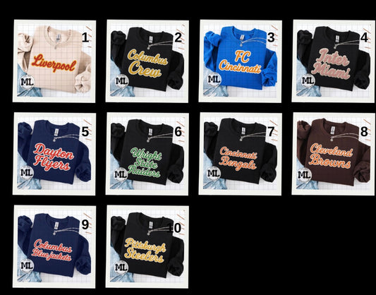 Sports faux Crochet collection
