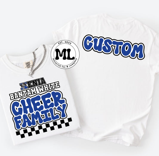 Family - Bantam White Cheer - Wee Bucs