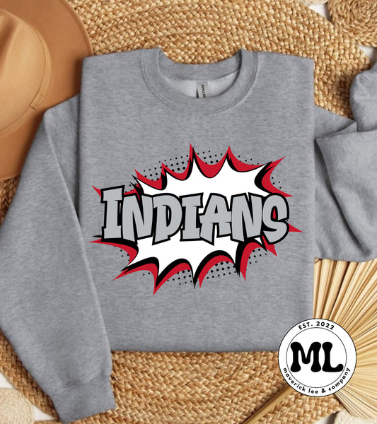 Cedarville Indians comic