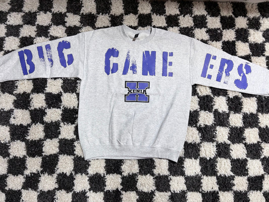 Large oversized letters sweatshirt
