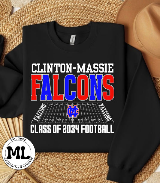 Clinton-Massie 2034 Football
