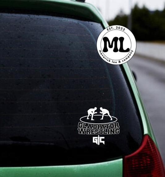 Gladiator -  decal 6” – UVDTF sticker