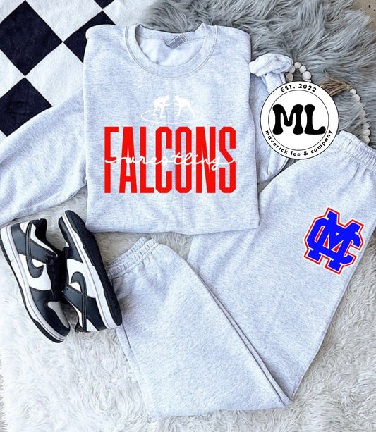 jogger set - Clinton-Massie wrestling