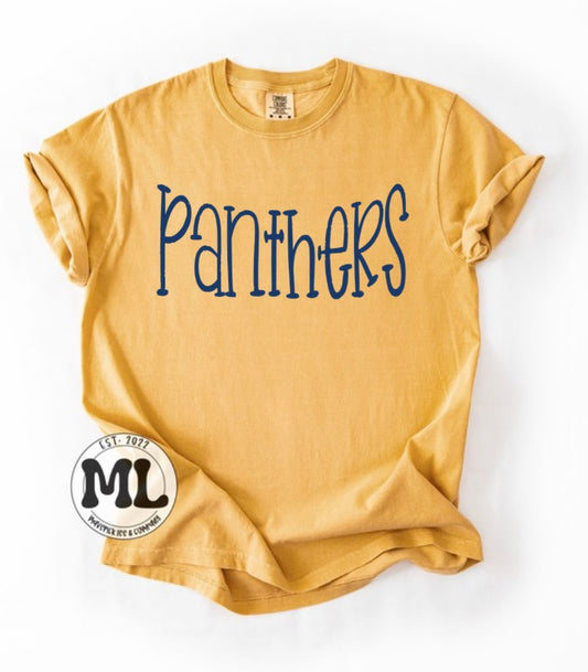 Panthers simple navy