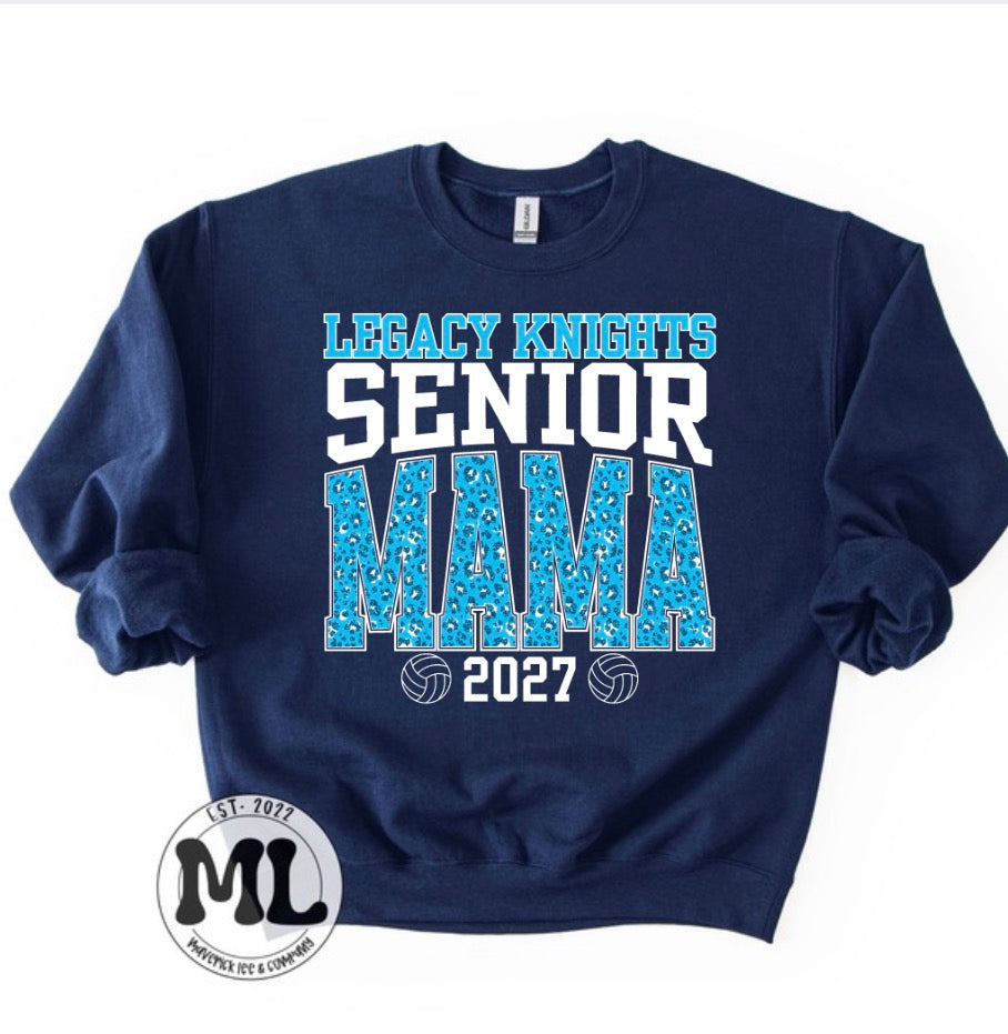 Legacy Knights senior mama 2027 - Volleyball- cheetah