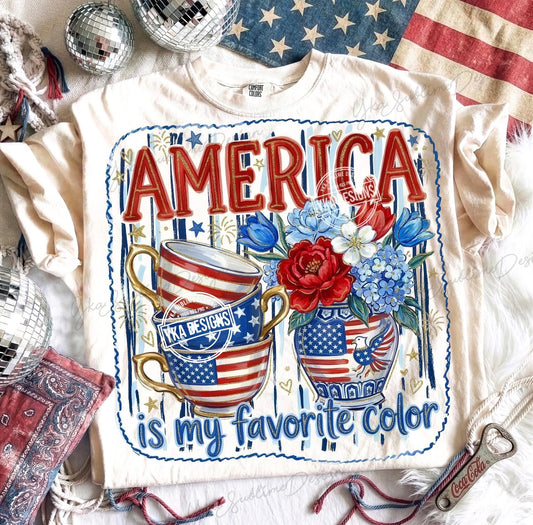 America is my favorite color