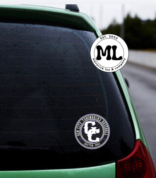 Gem City -  decal 6” – UVDTF sticker