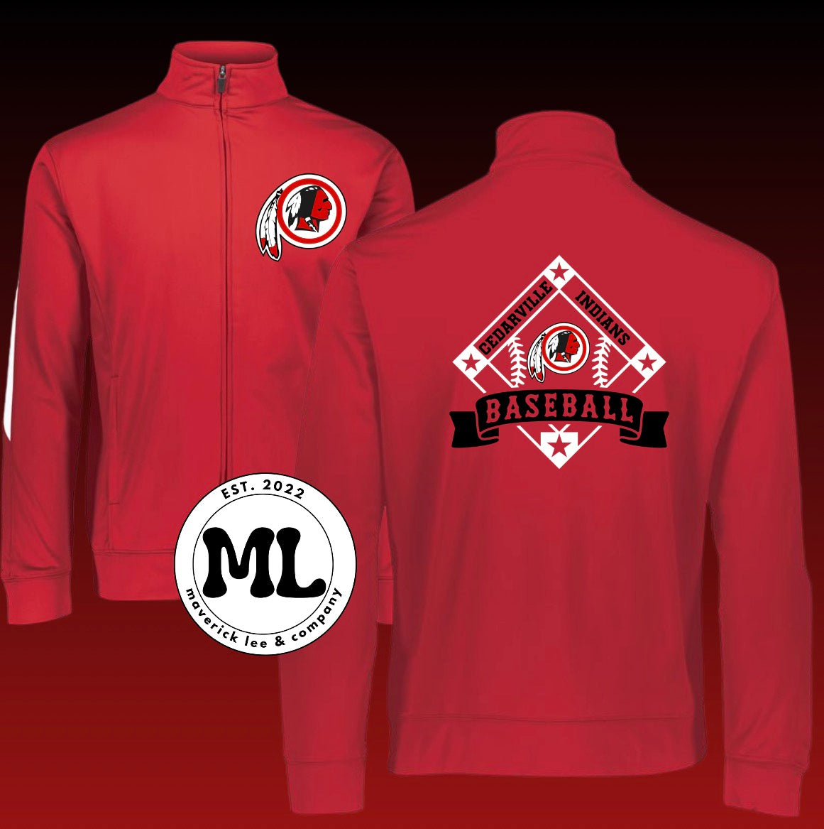 Cedarville Indians baseball jacket