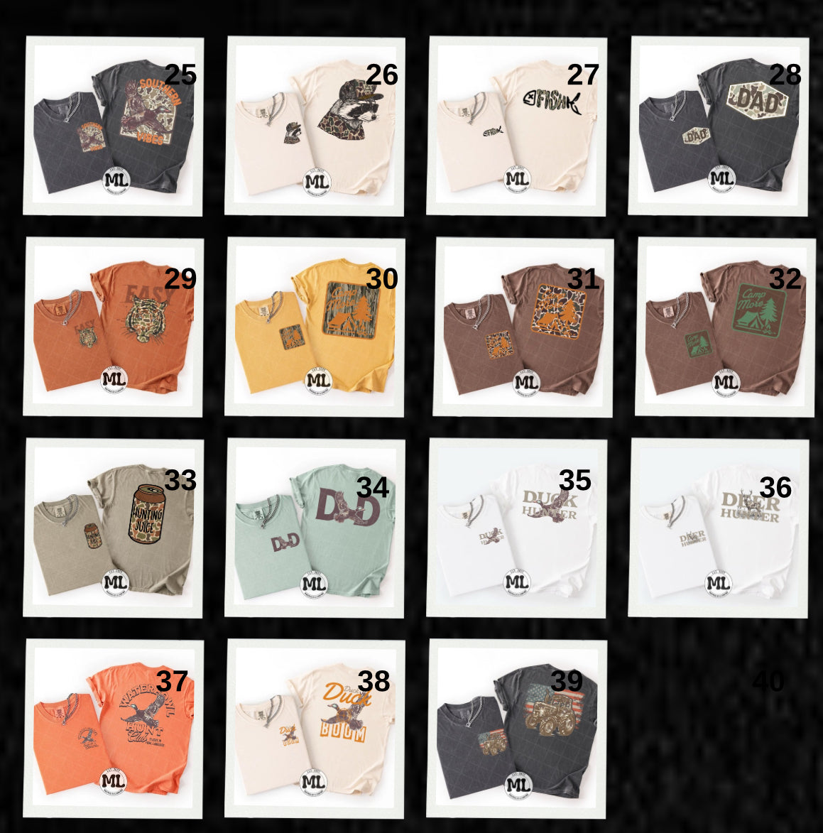 Camo collection
