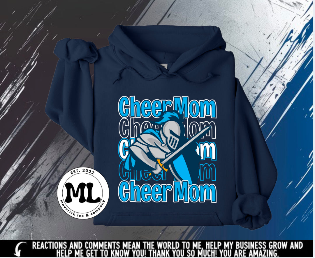 Legacy scrolling cheer mom