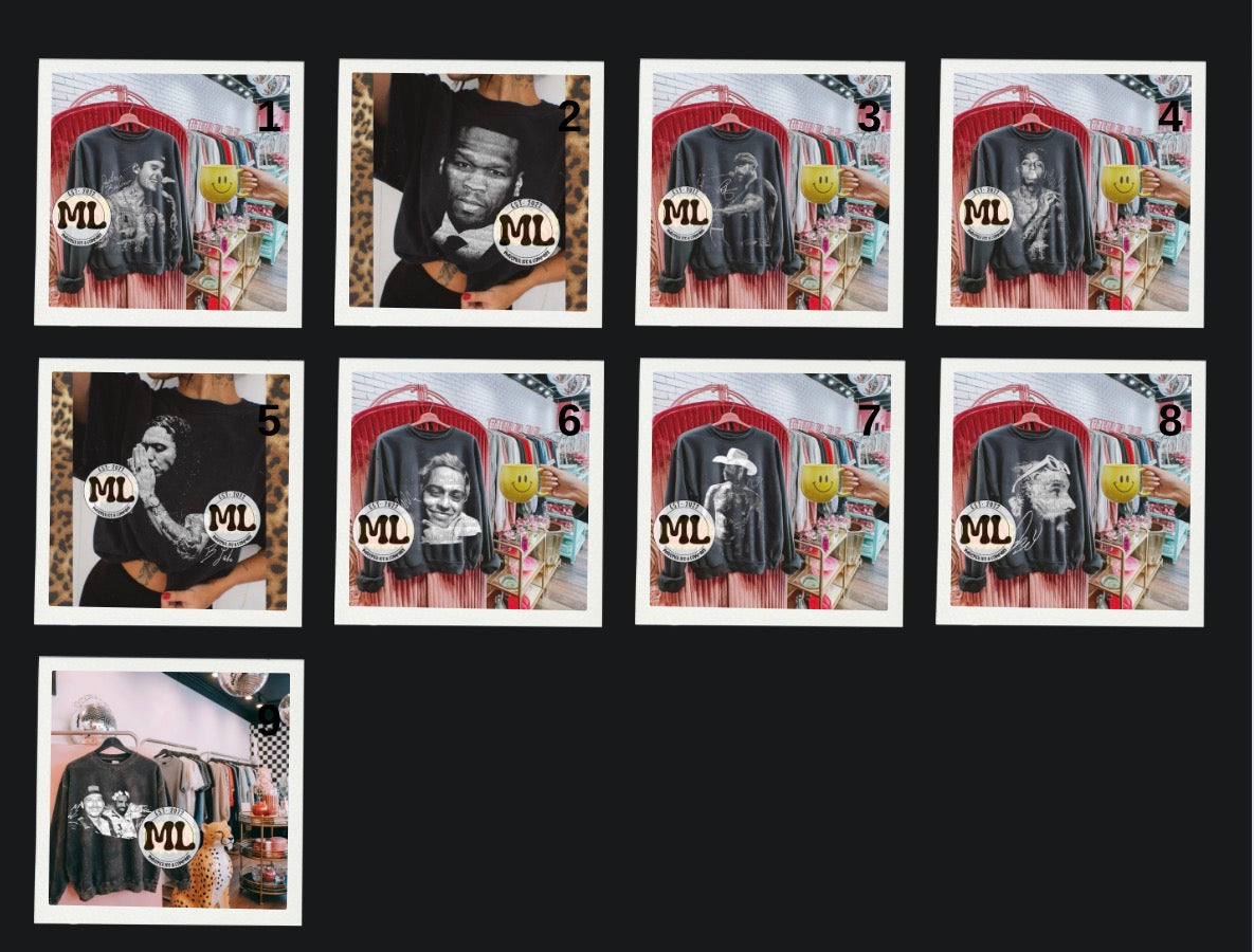 Halftone Collection - only on dark garments