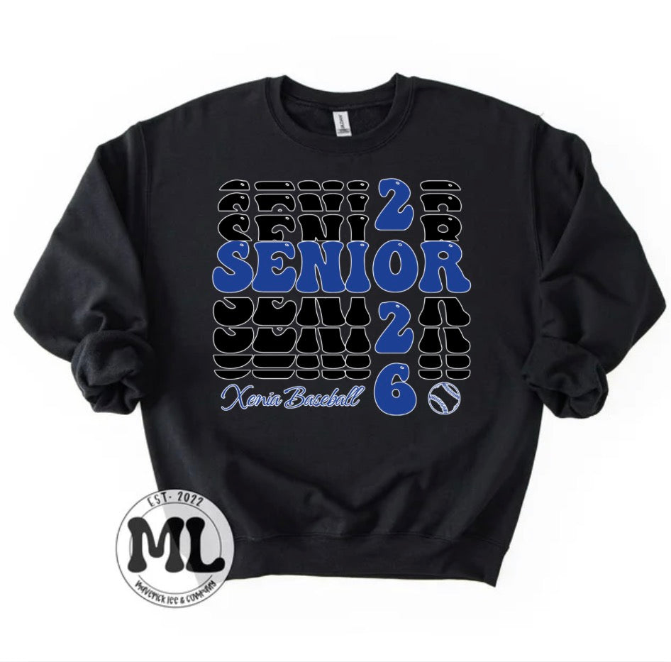 Xenia Senior 2026 scrolling baseball