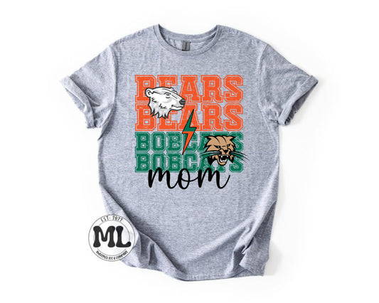 Bears and Bobcats mom