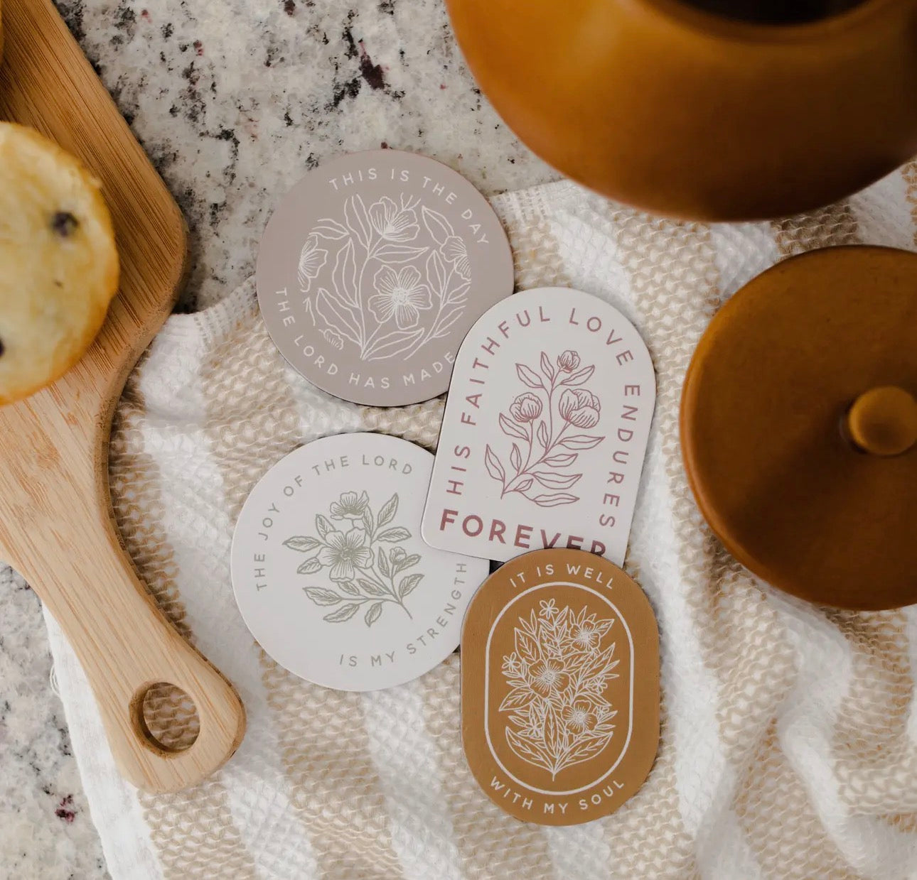 Floral Encouragement Magnet Collection