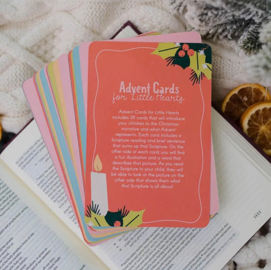 Advent cards for little hearts ￼
