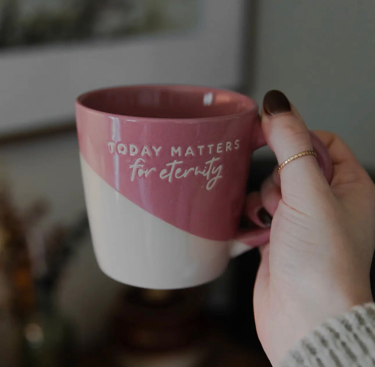 Today matters for eternity mug