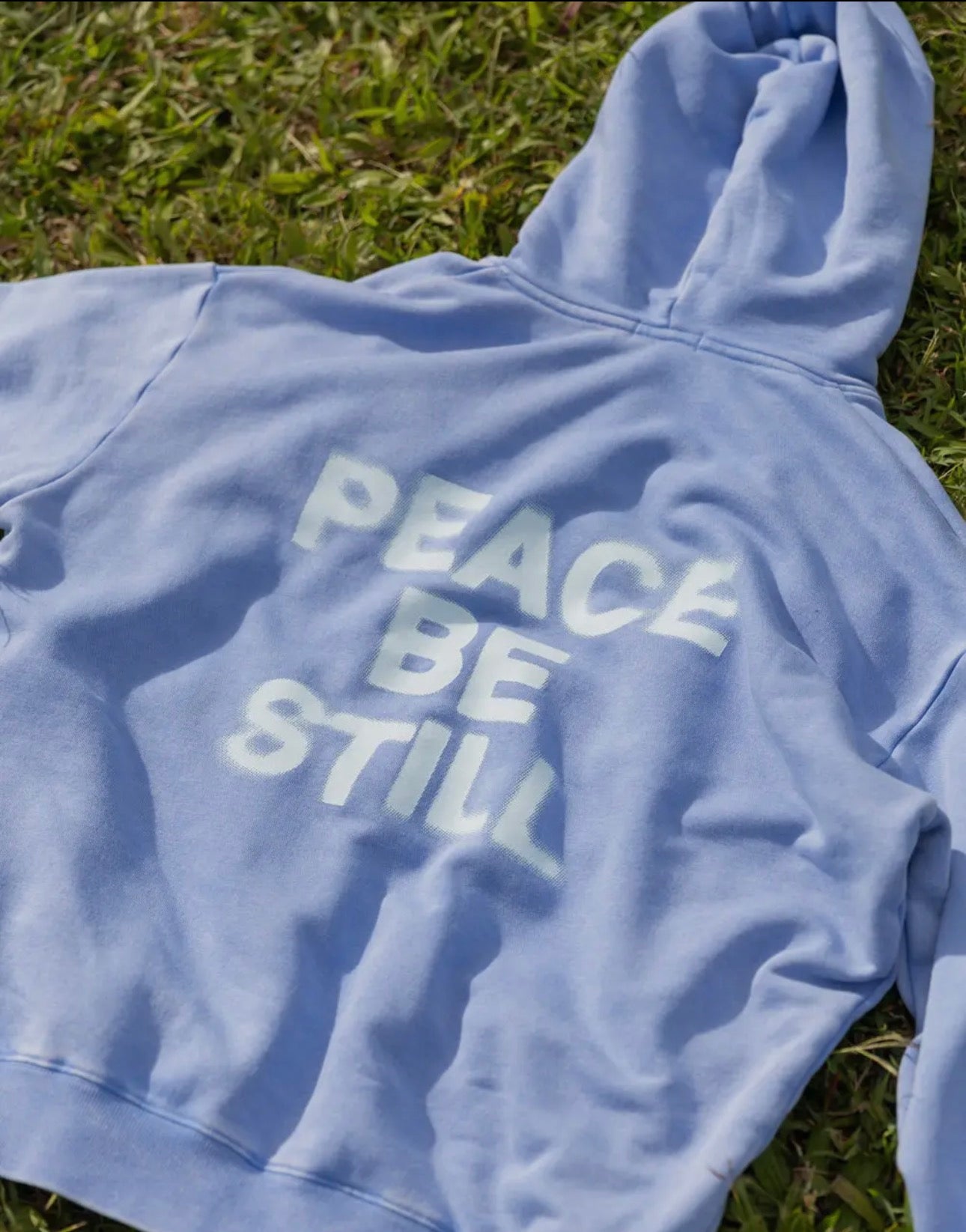 PEACE BE STILL UNISEX HOODIE