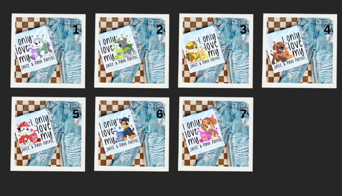 My drink and my Paw p collection