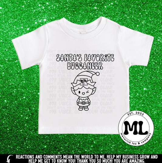 Kids coloring shirt