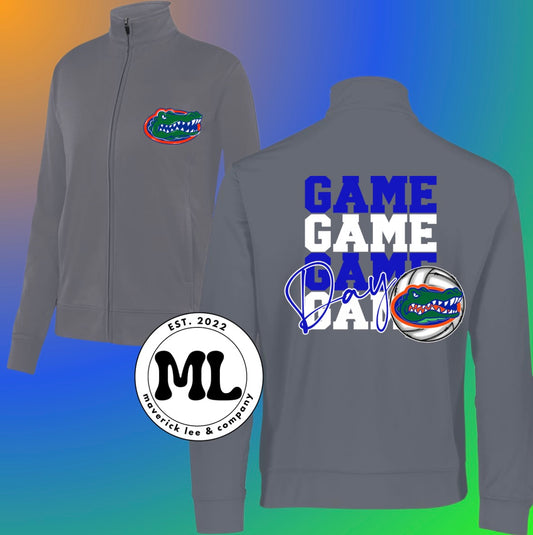 Game time jacket - scrolling game day