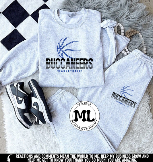 Basketball lines jogger set