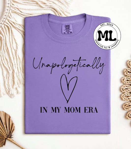 Unapologetically in my mom era