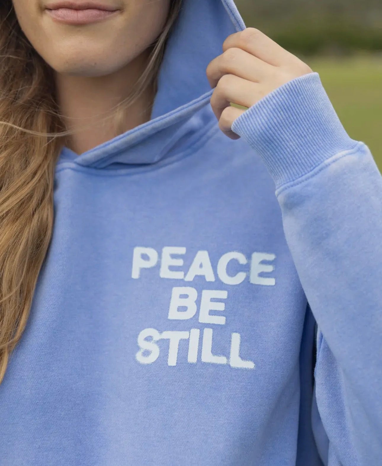 PEACE BE STILL UNISEX HOODIE