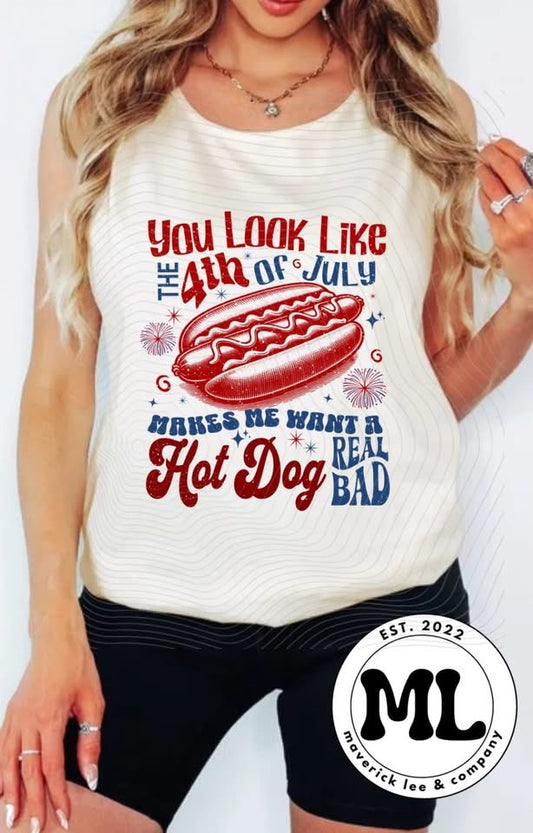 Makes me want a hot dog