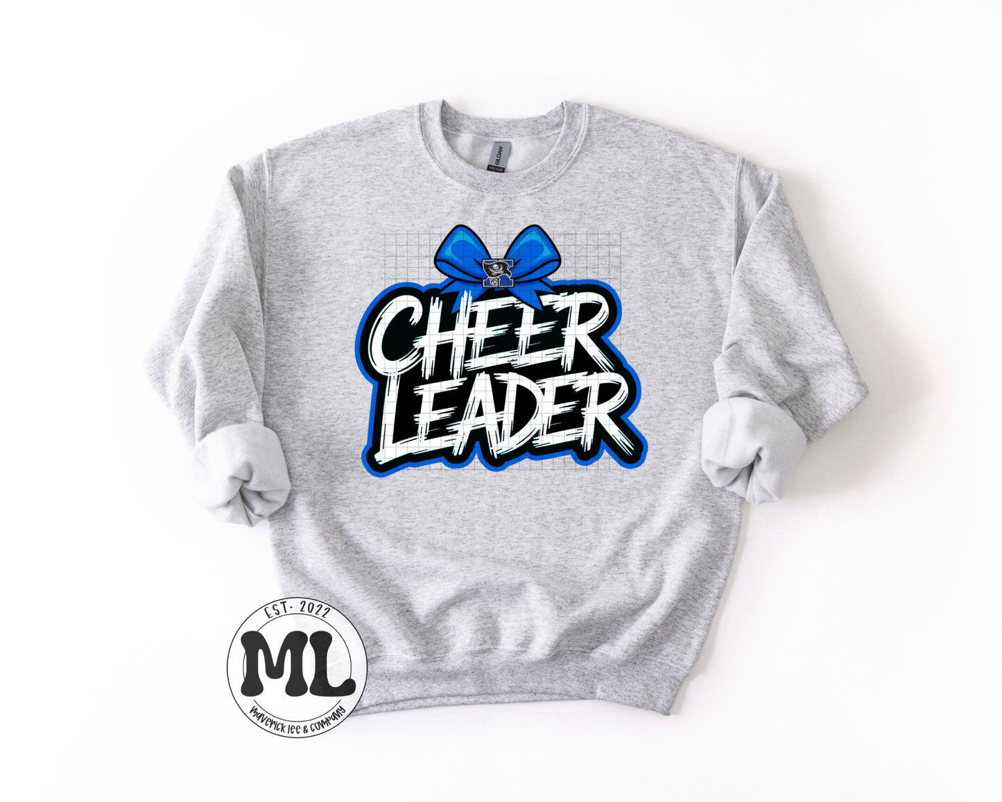 Xenia cheerleader royal with bow