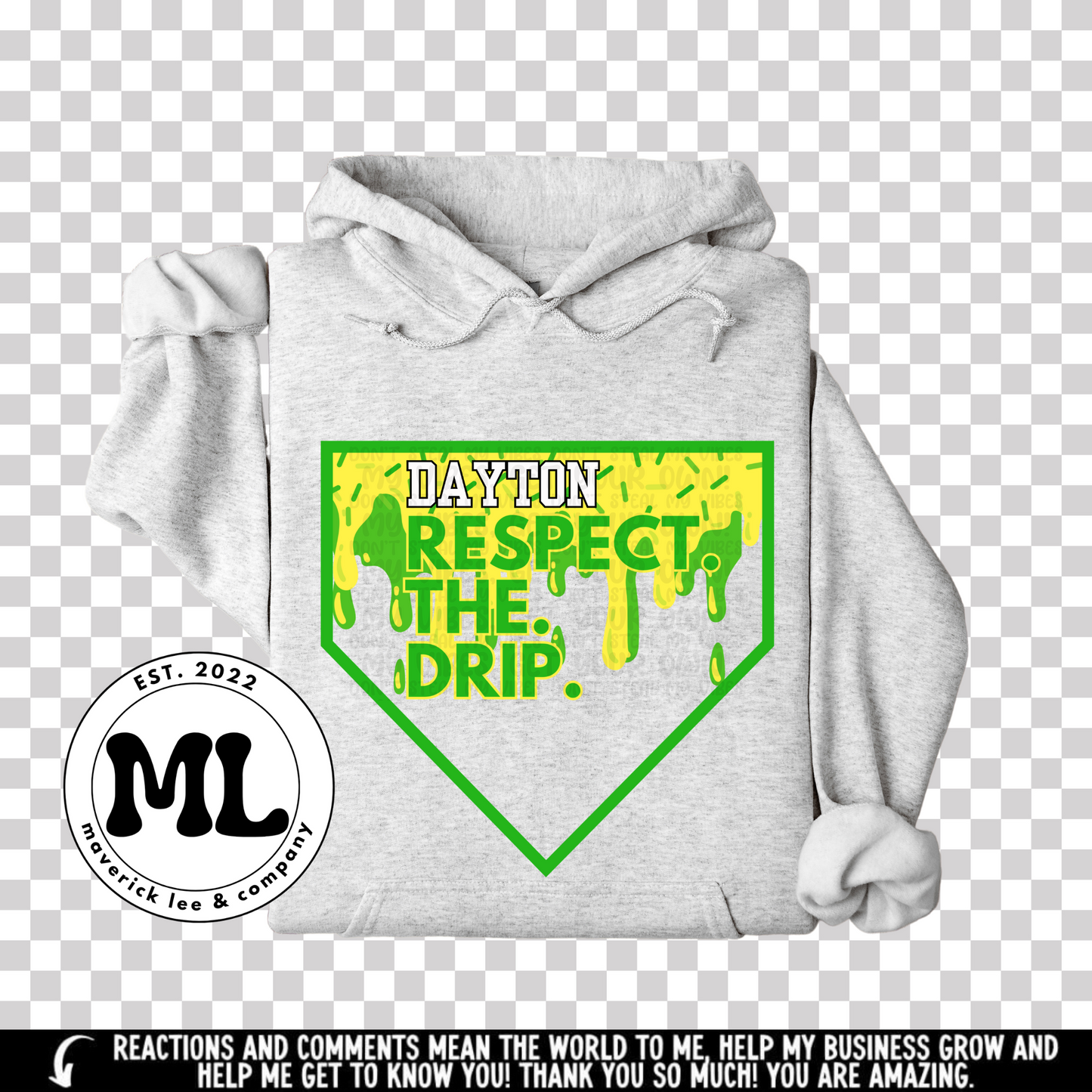 Custom Respect the drip