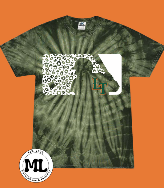 Lincoln Trail College baseball white cheetah