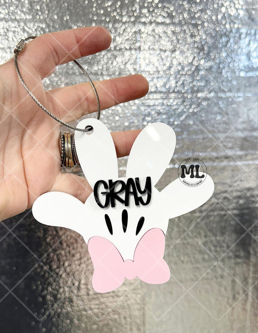 Hand bag tag
