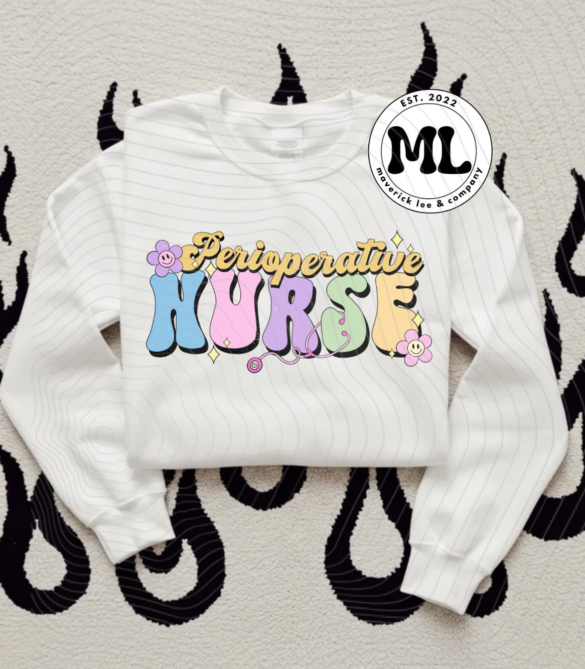 Peri op nurse pastel