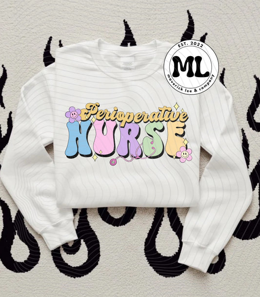 Peri op nurse pastel