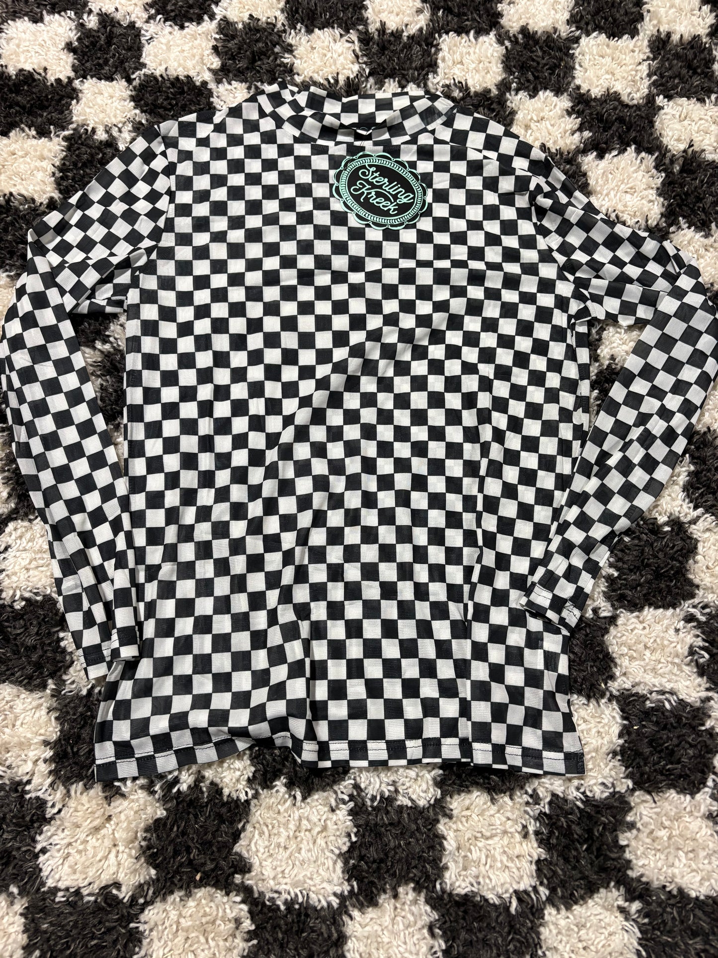 Size large mesh undershirt in stock