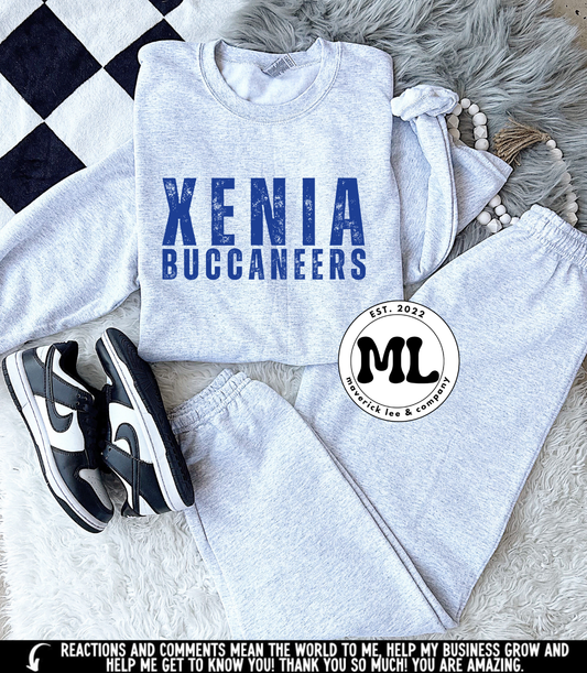 Xenia Buccaneers distressed