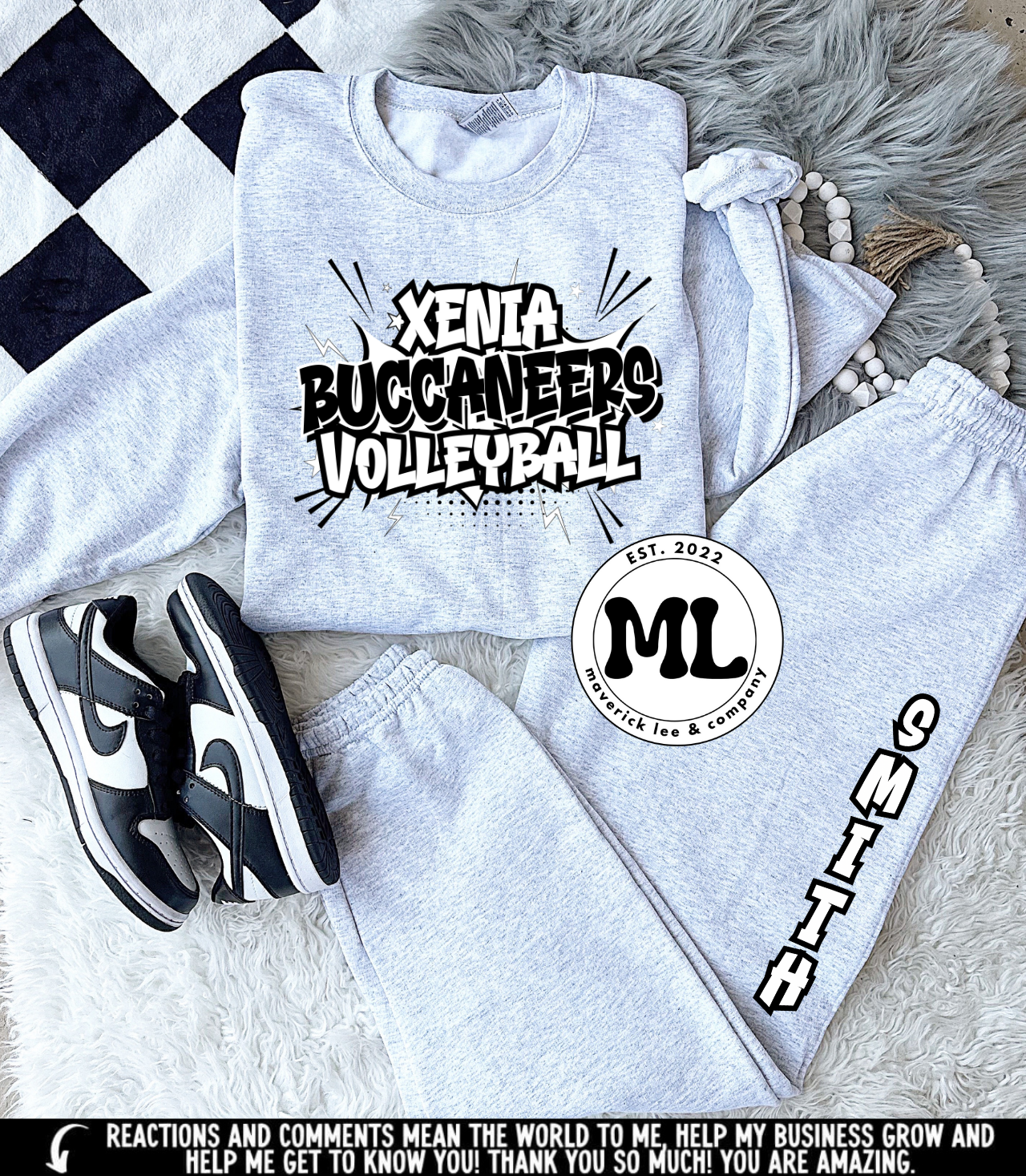 Xenia volleyball jogger set