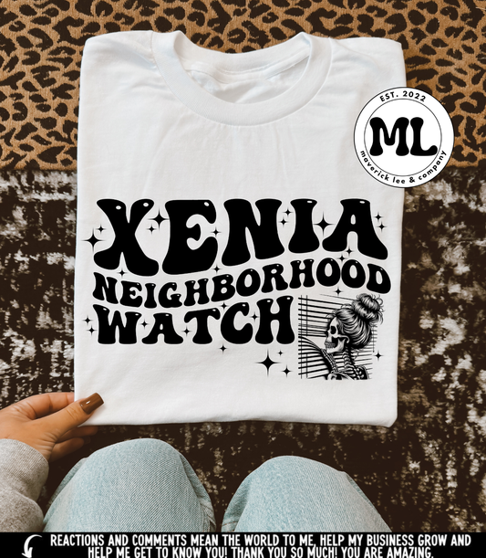 Xenia neighborhood watch