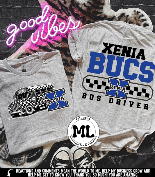 Xenia Bucs bus driver, custom