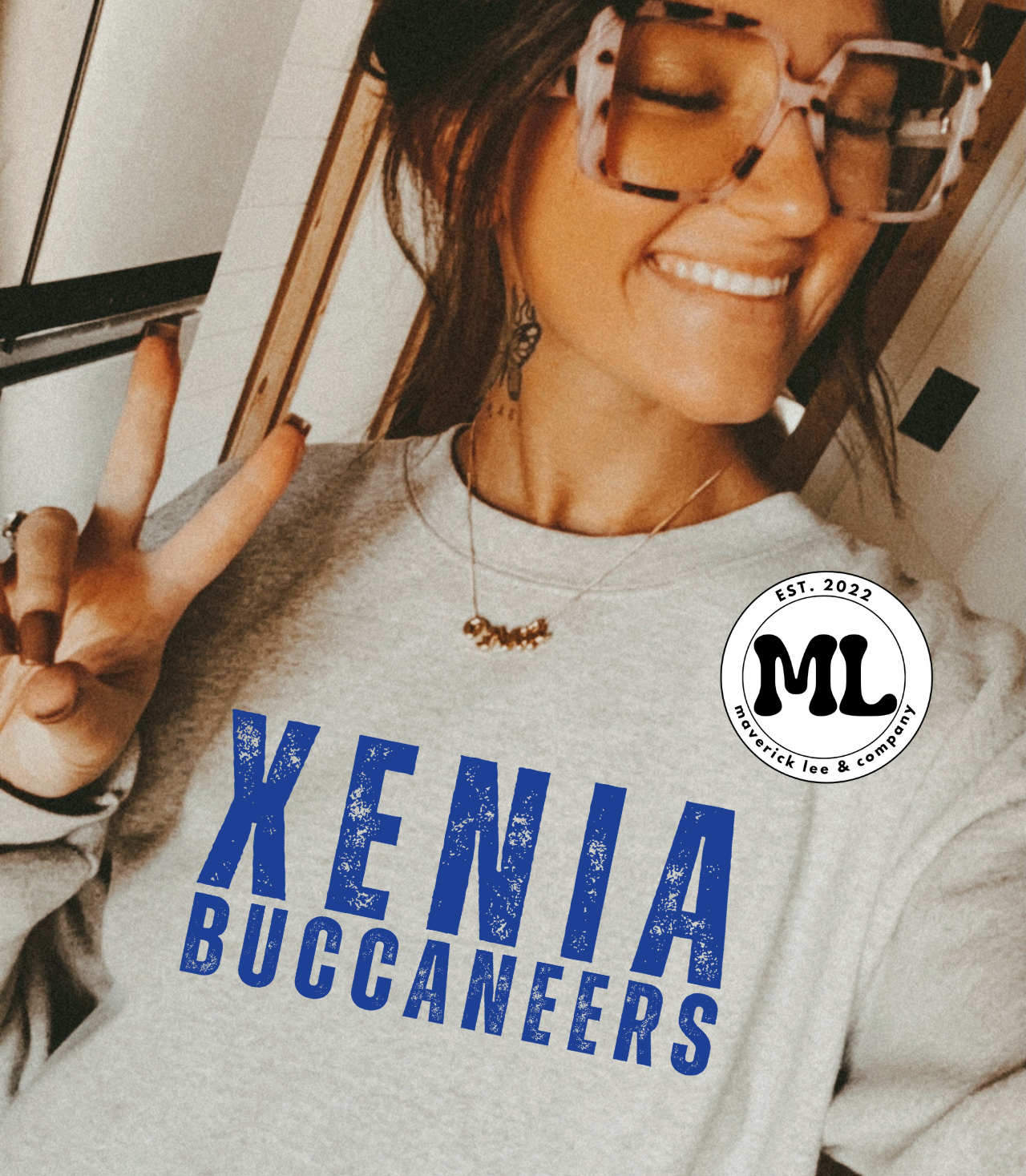 Xenia buccaneers distressed