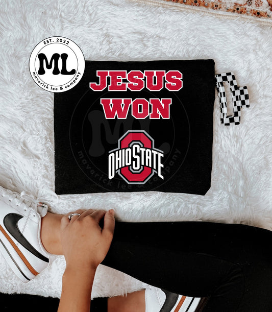 Jesus won