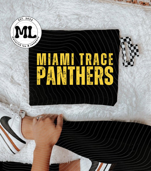 Miami trace Panthers yellow distressed